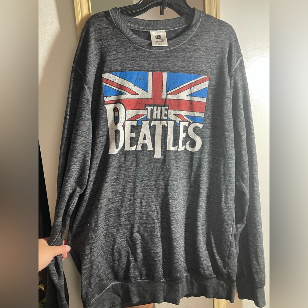 The Beatles Gray Sweater